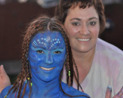 Edmonton face painter