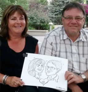 Charicature artist in edmonton