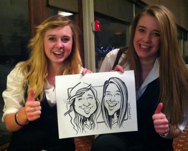 Charicature artist in Calgary
