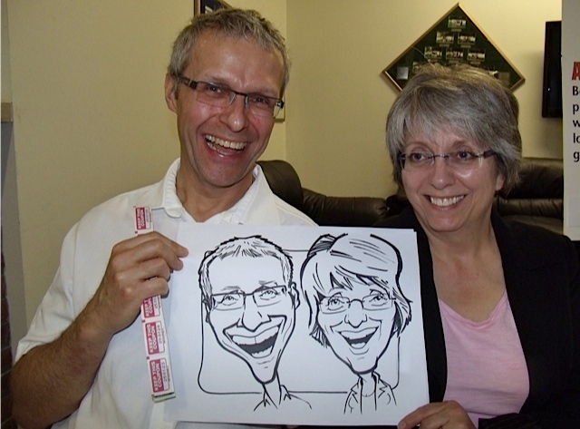 Caricature artist in edmonton and calgary