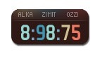Digital Metric clock